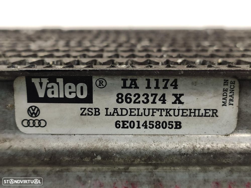 INTERCOOLER VOLKSWAGEN POLO 1999 -862374X - 1