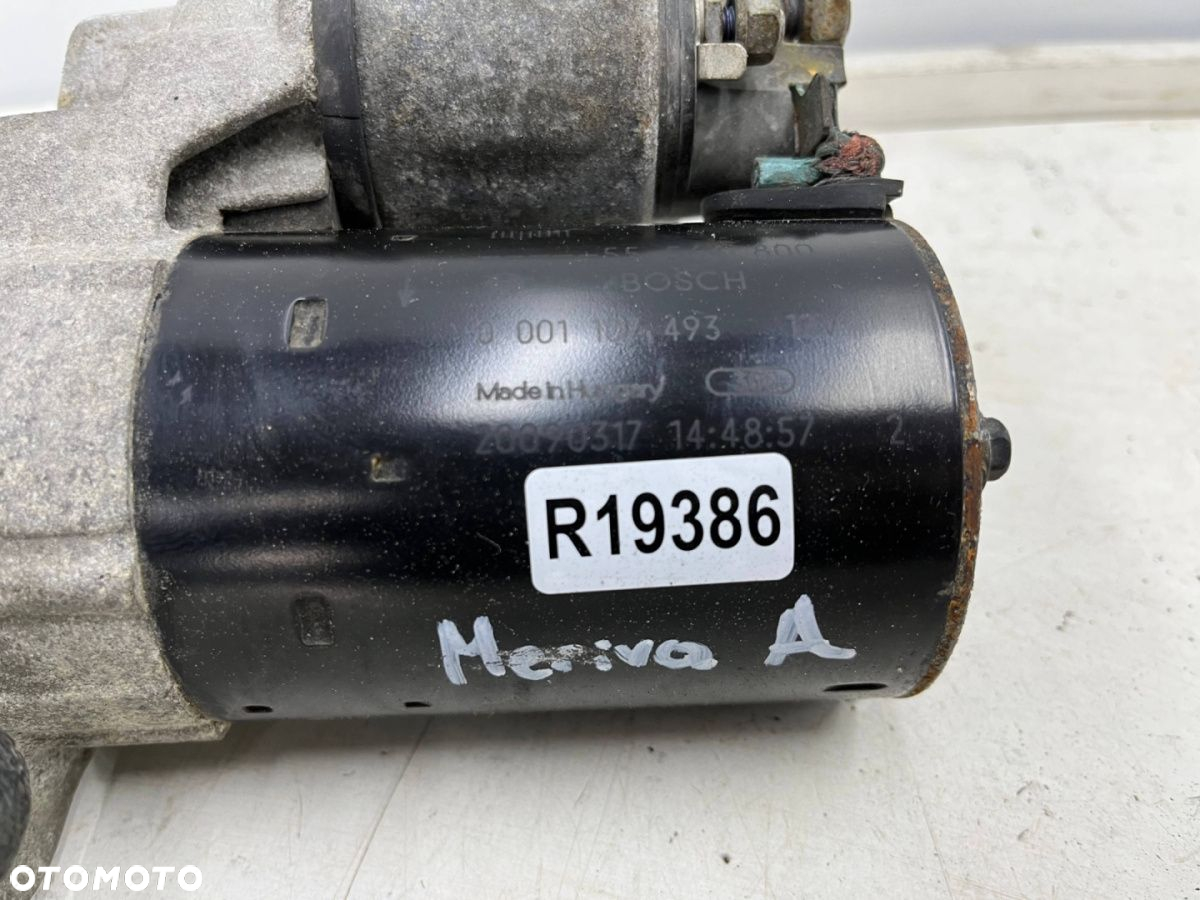 Rozrusznik Opel Meriva A Corsa D Astra H 03-10r. 1.4 benzyna BOSCH 55566800 0001107493 20090317 - 8