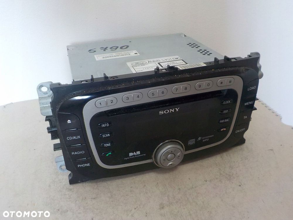 FORD MONDEO IV MK4 S-MAX RADIO KOD MP3 DAB - 5