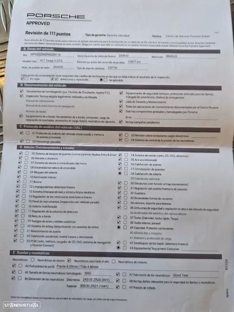 Porsche 911 (992) Targa 4 GTS PDK - 52