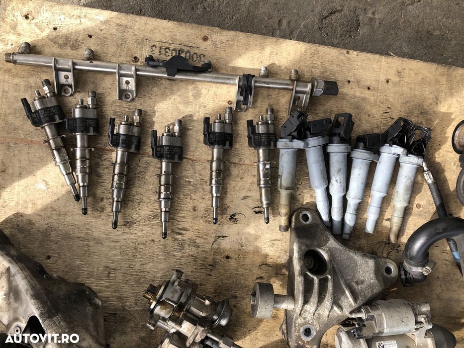 Turbine turbină 740i F01 N54 injector pompa inaltă presiune benzină furtun furtune anexe bobina elctromotor - 3