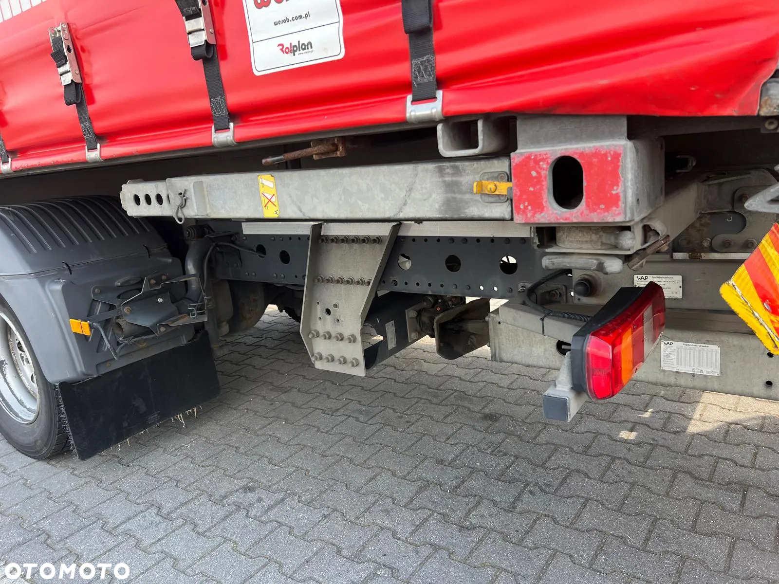 Mercedes-Benz ATEGO 1227 EURO 6 BDF FIRANKA PLANDEKA WYMIENNA ZABUDOWA - 15