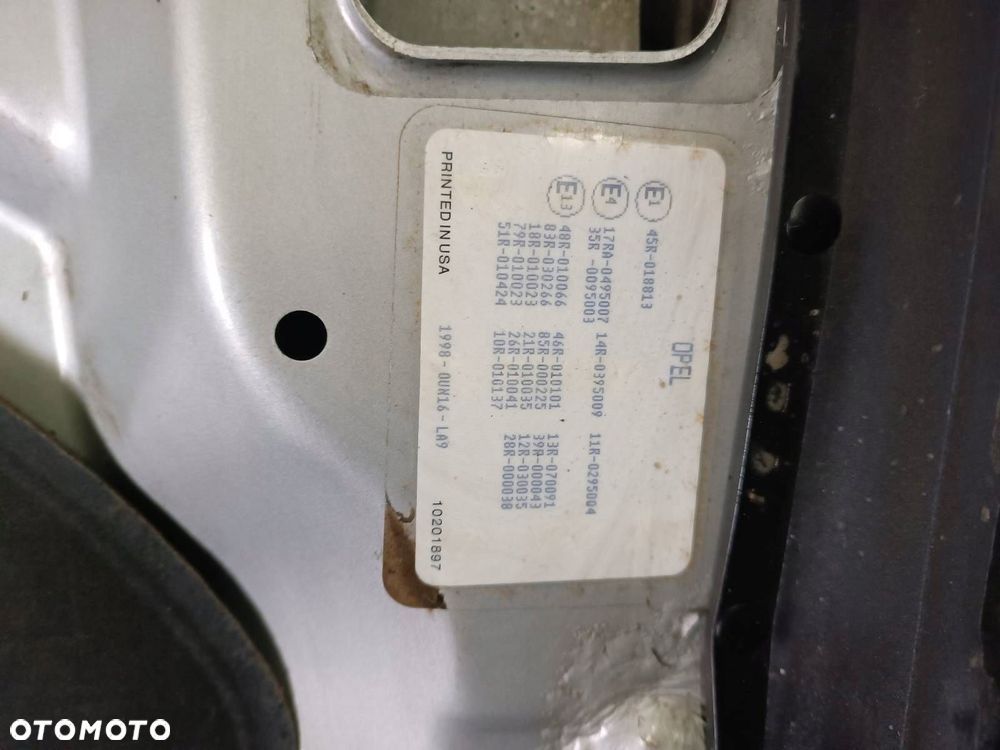 KOMPLETNY PRZÓD MASKA ZDERZAK LAMPA BŁOTNIK OPEL SINTRA I - 9