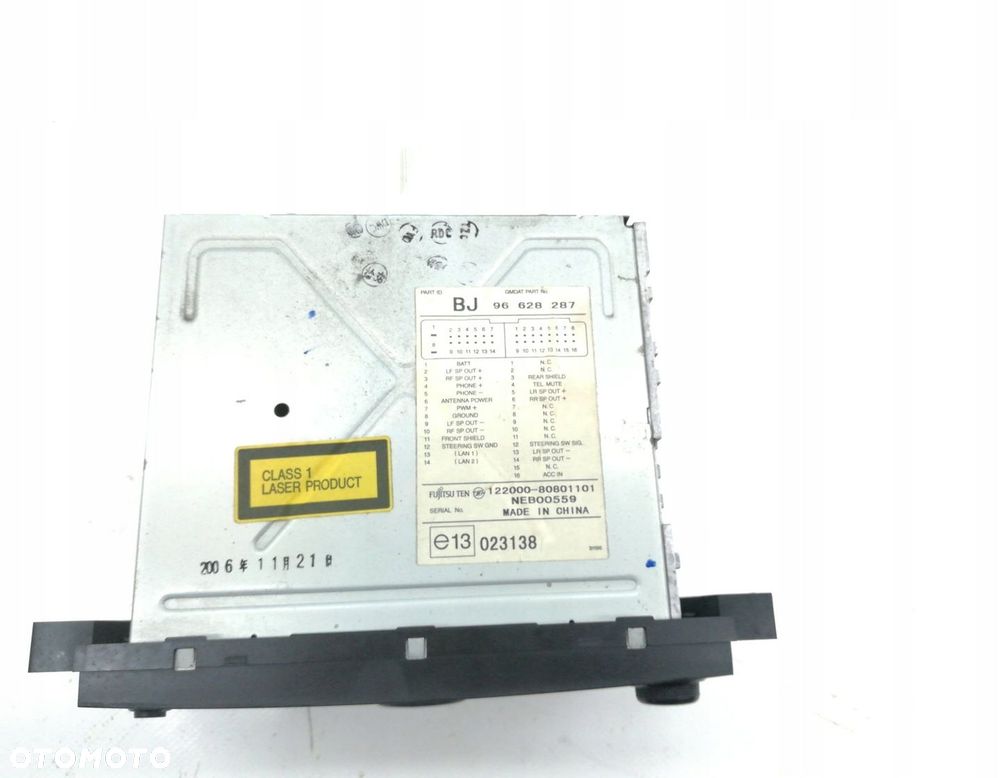 RADIO FABRYCZNE CD CHEVROLET EPICA 2.0 96628287 - 4