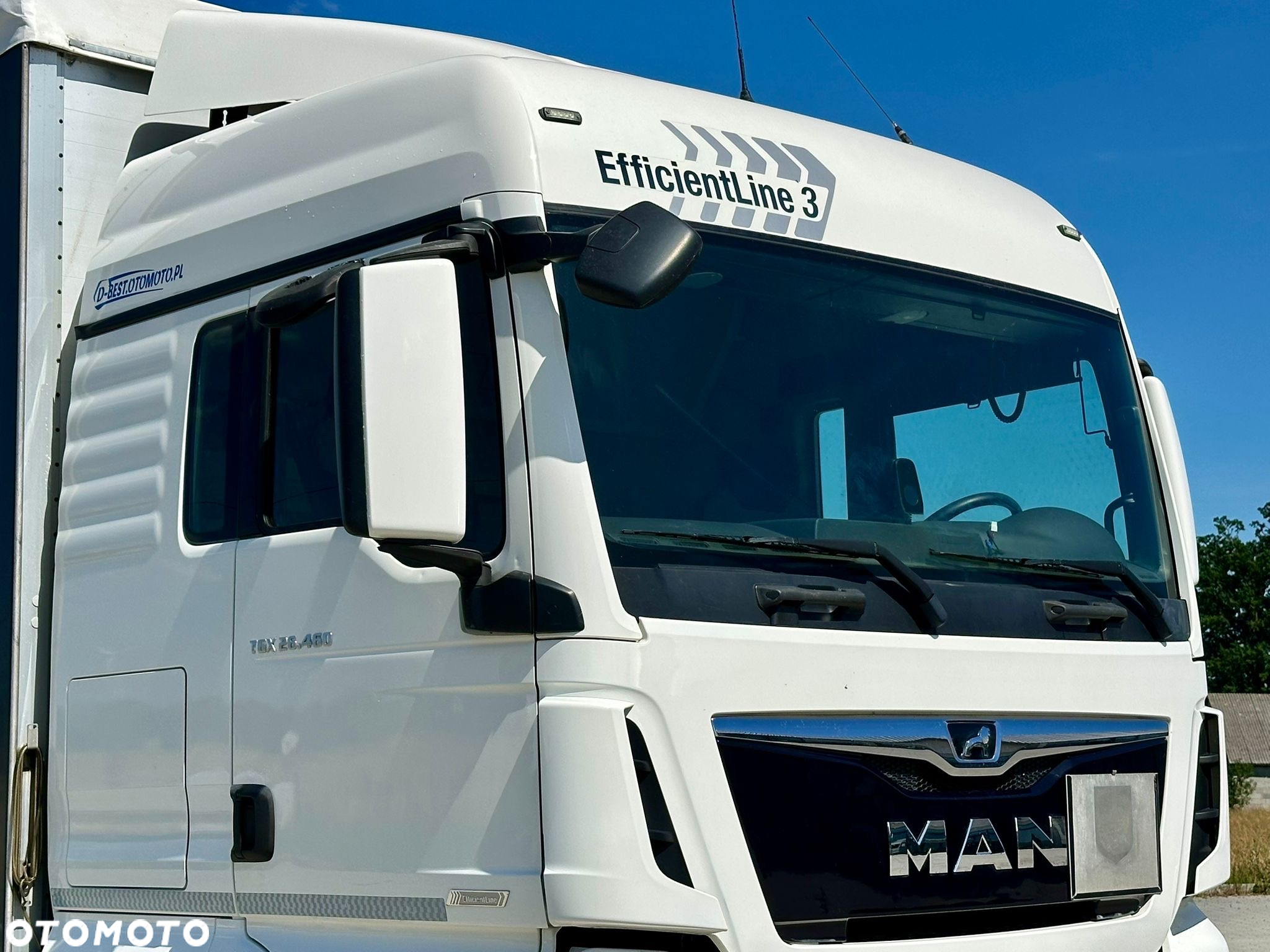 MAN TGX 26.460 / FIRANKA / 19 EUROPALET / 7.75 M / 6X2 / OŚ PODNOSZONA / AUTOMAT / NISKI PRZEBIEG / 2019 ROK - 9