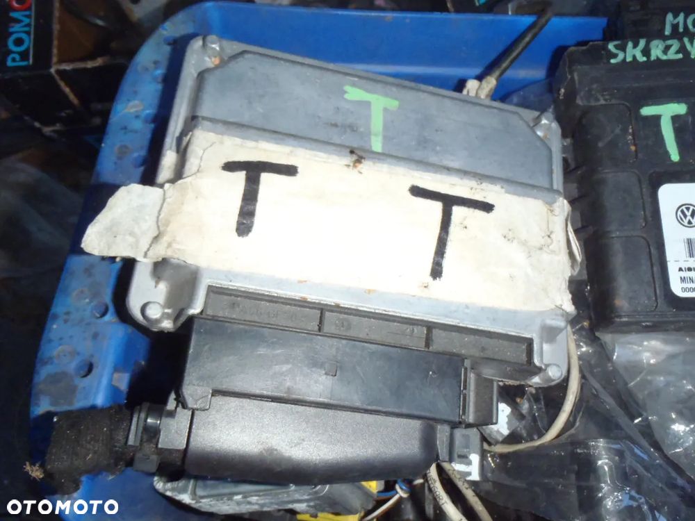 komputer sterownik moduł czujnik uderzenia poziomowania świateł xenon vw touareg audi 7l porsche a8 - 12