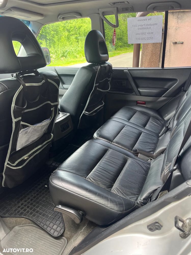 Mitsubishi Pajero LWB 3.2 DI-D GLS Aut, Piele + - 6
