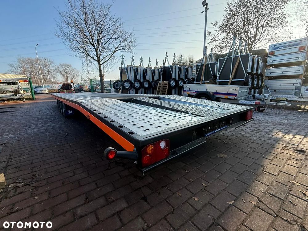 Niewiadów Laweta Boro Indiana Premium Color I3585M 8.5x2.1 dwa auta 3 osie koła 195/55R10c  Częstochowa od ręki - 7