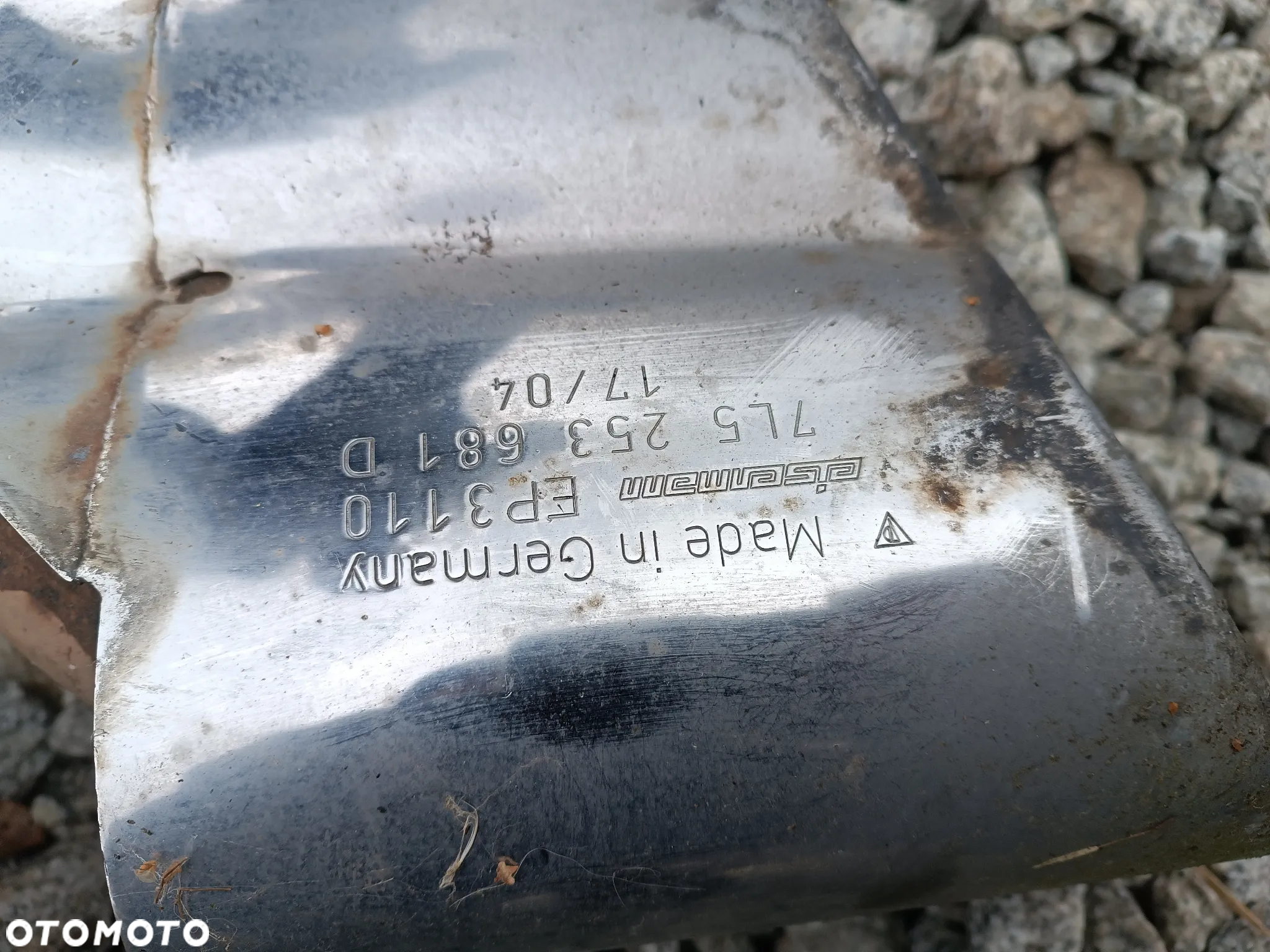 TŁUMIK WYDECH RURA PORSCHE CAYENNE 4.5 V8 - 7