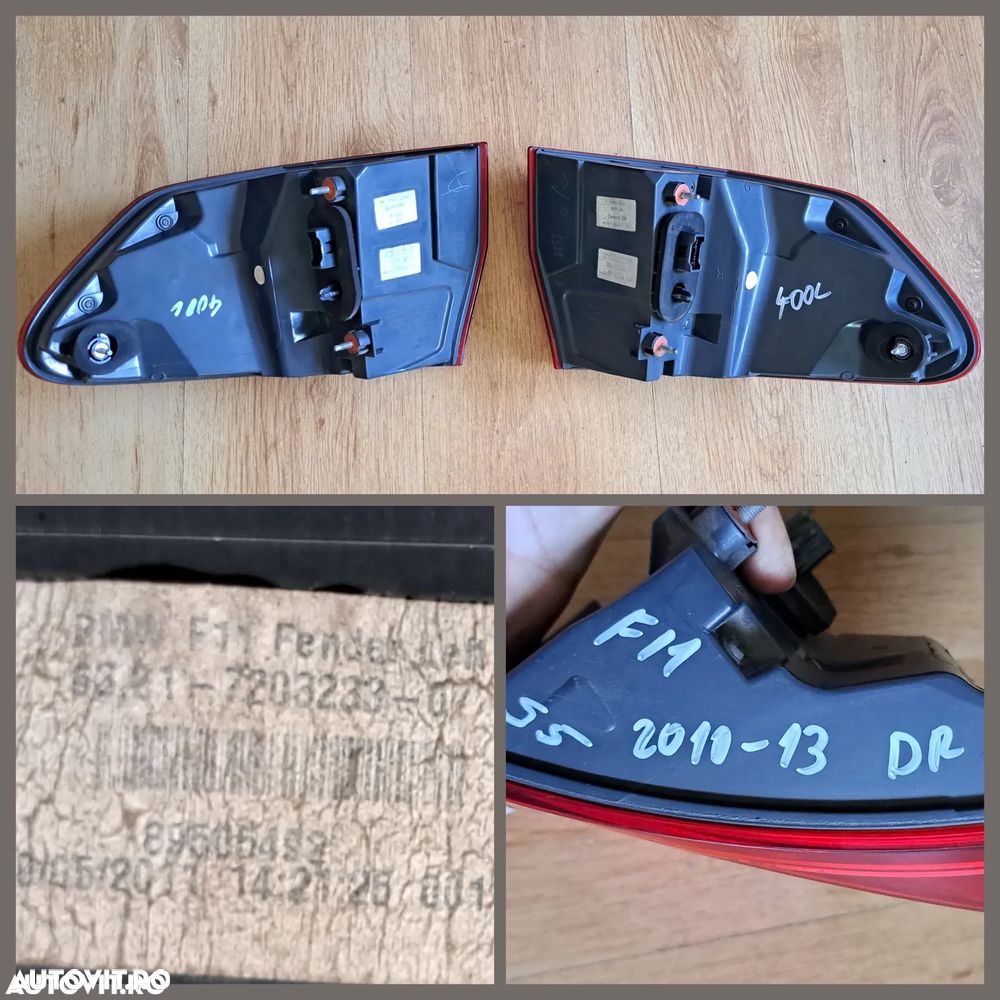 Tripla stop lampa dreapta spate aripa bmw F11 - 2