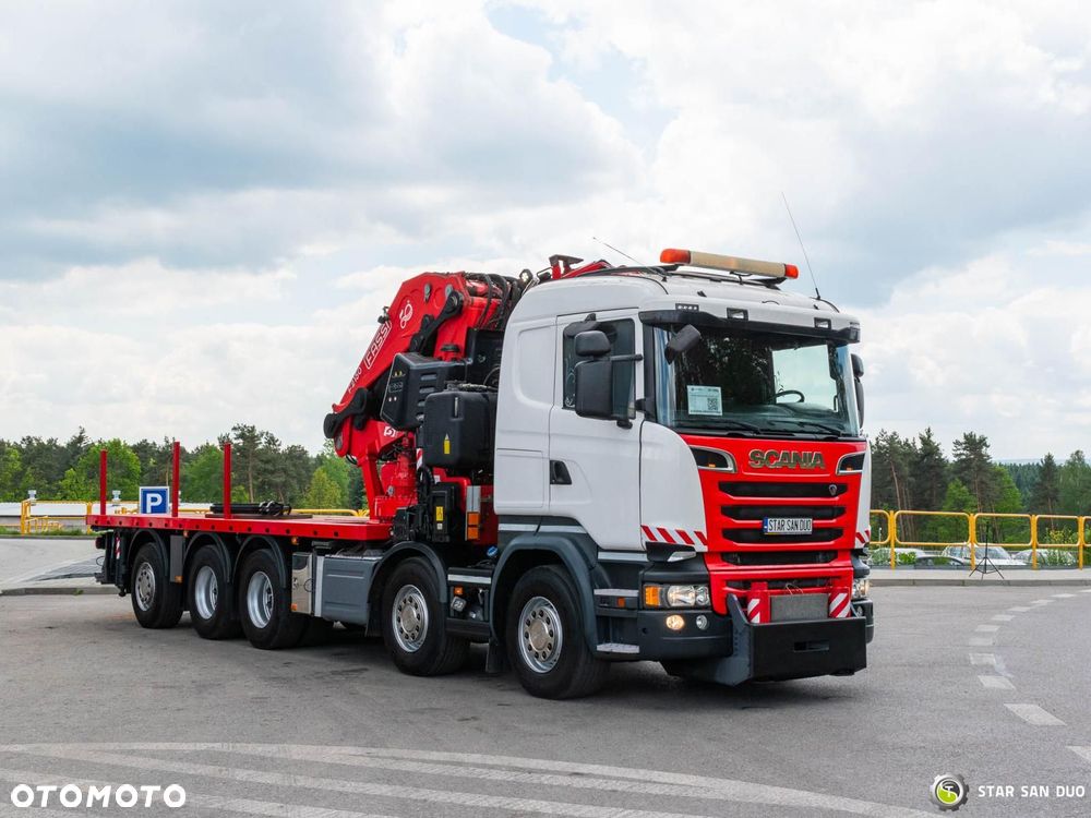 Scania R520 10x4 FASSI F2150RAL.2.28 HDS Żuraw Wciągarka - 10