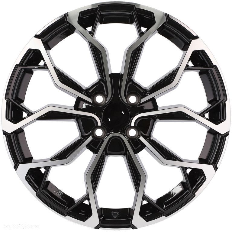 4x Felgi 17 m.in. do RENAULT Captur Clio III IV V Grand Scenic Megane HYUNDAI I20 - XF260 (BK1058) - 7