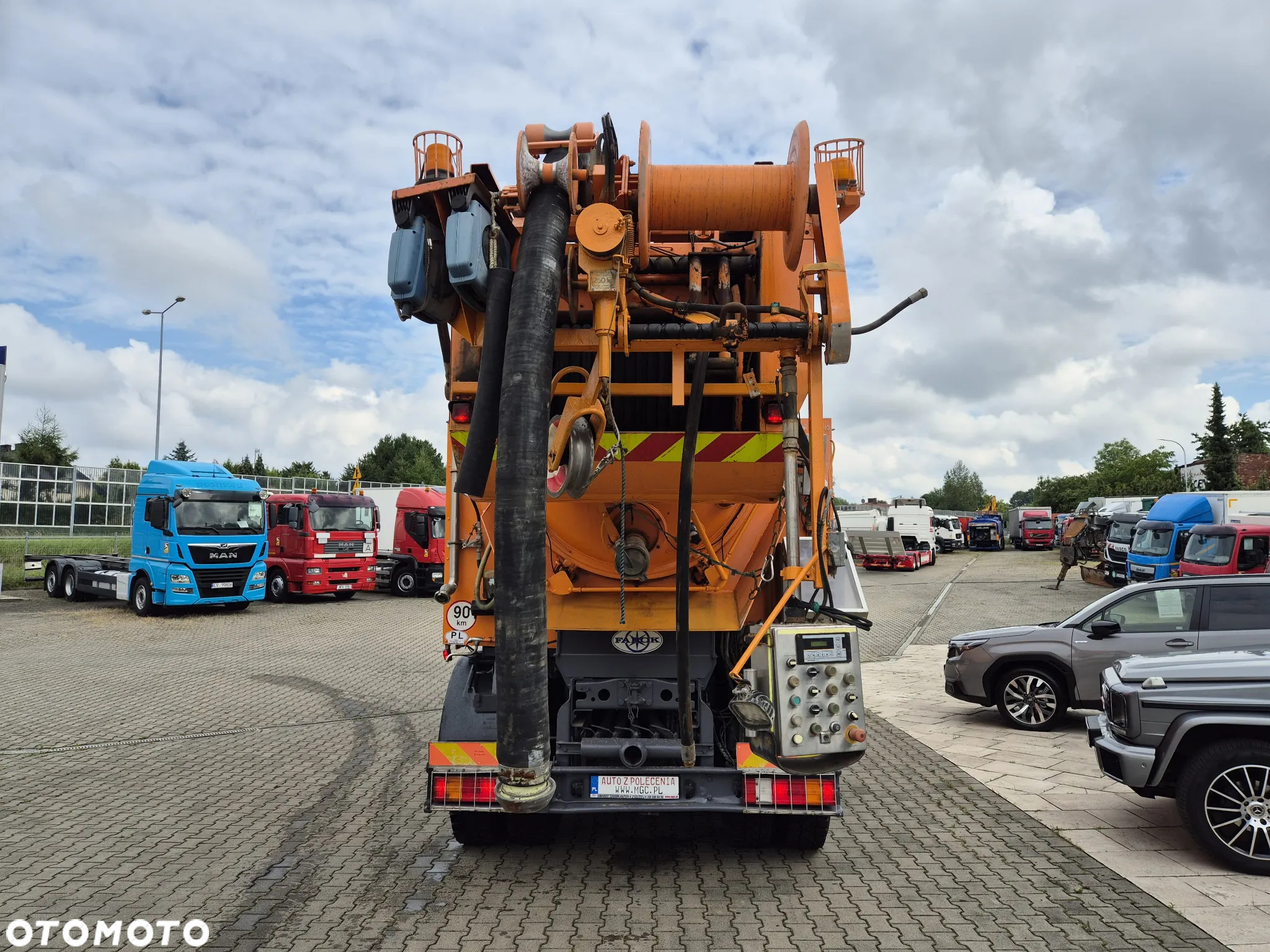 Mercedes-Benz ACTROS 3344 A 6X6  / 6X6 / WIEDEMANN KW 3000 / WÓZ ASENIZACYJNY / UNIKATOWA ZABUDOWA / SERWISOWANY /  PIERWSZY WŁAŚCICIEL / 8000L - 6000L / - 9