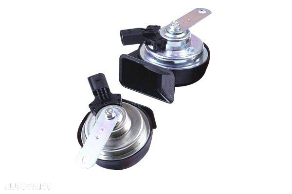 Claxon set Seat Altea (5p1/5p5), 03.2004-, Leon (1p1), 06.2005-12.2012; Toledo (5p2), 10.2004-09.2009, 2 buc la set, claxoane, EU - 1