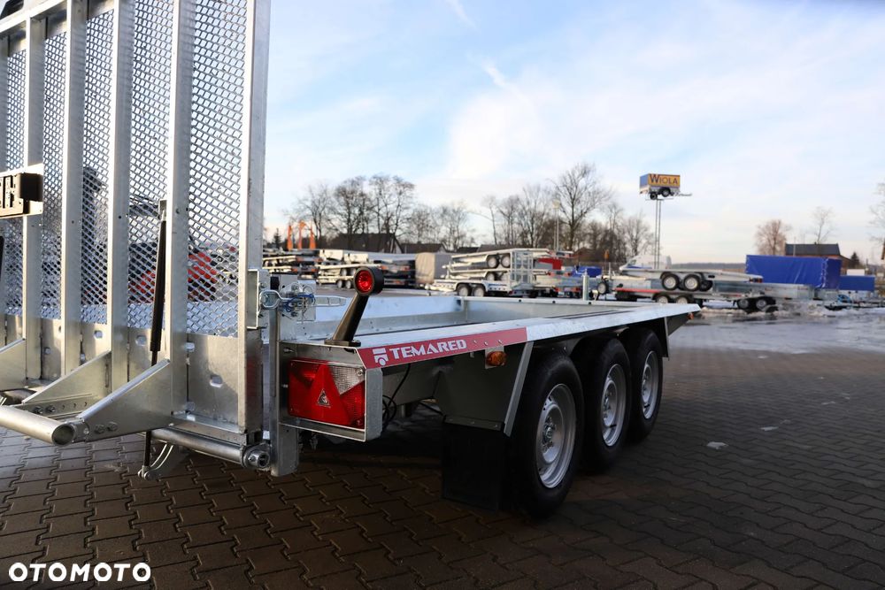TEMARED /MARTZ BUILDER 3 4018/3 S 3,5T ,Koła 14C, 400x180x30 do przewozu sprzętu budowlanego, TRAP, DMC 3500kg, 3 osie, - 13