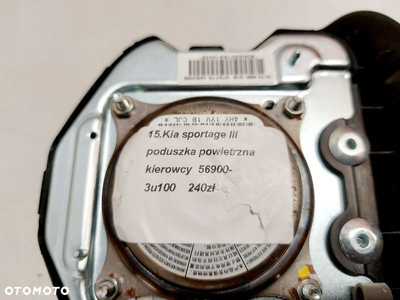 kia sportage iii poduszka powietrzna kierowcy 56900-3u100 - 6