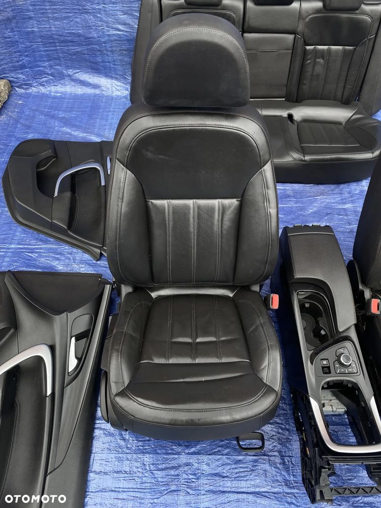 FOTEL FOTELE KANAPA BOCZKI PODŁOKIETNIK TUNEL WNĘTRZE KOMPLET CZARNE SKÓRY ELEKTRYKA PAMIĘĆ OPEL INSIGNIA A SEDAN HATCHBACK KOMBI 2009-  EUROPA - 7