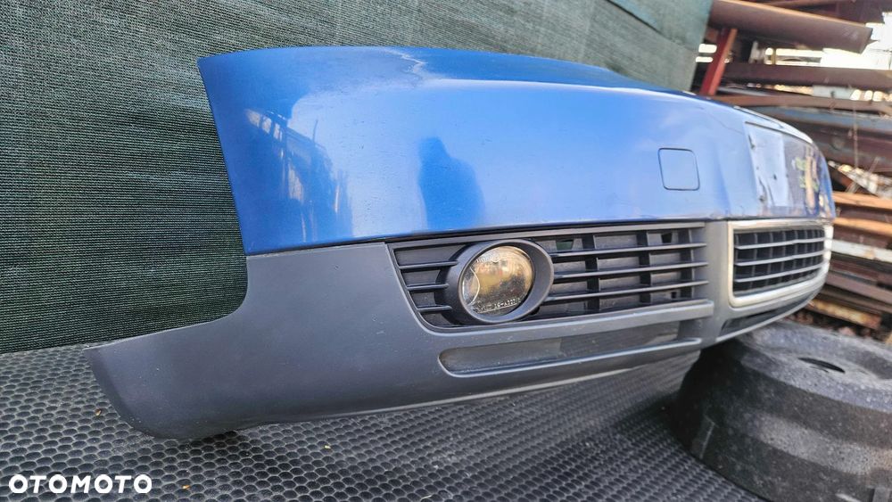 Zderzak Przód Przedni Niebieski LZ5W Belka Kratki Halogeny Audi A4 B6 Sedan Kombi - 6