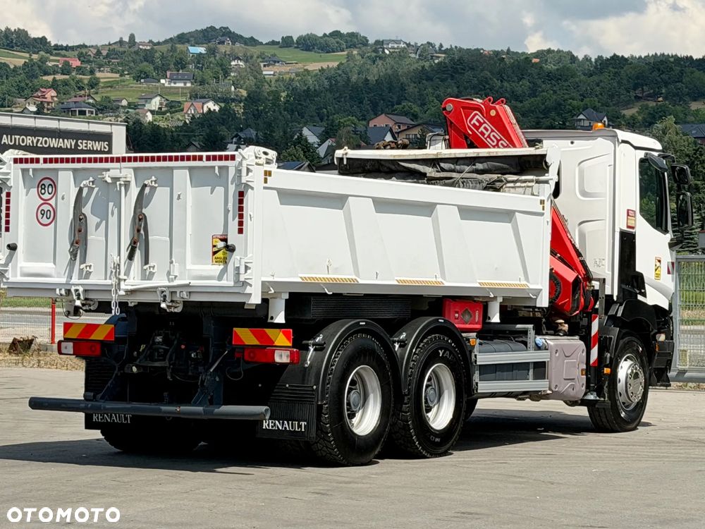 Renault C 380 * WYWROTKA 5,20 m + FASSI F175A.0.22 + PILOT + BORDMATIC *6x4 - 10