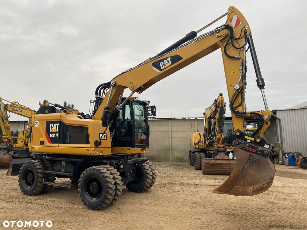 Caterpillar CAT M317F, 2018 ROK, 7800 MTH, Z NIEMIEC, KRÓTKI TYŁ, SERWISOWANA W CAT, - 1