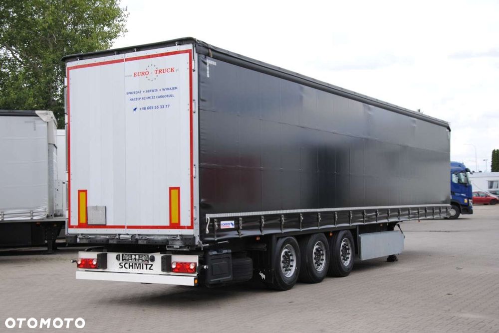 Schmitz Cargobull SCS kurtyna, podnoszona oś - 4
