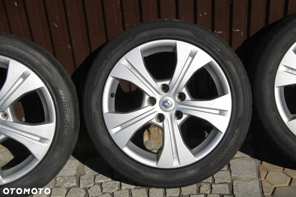 Koła Alufelgi 17 cali 5x114.3 7JX17 ET 49 RENAULT - 7