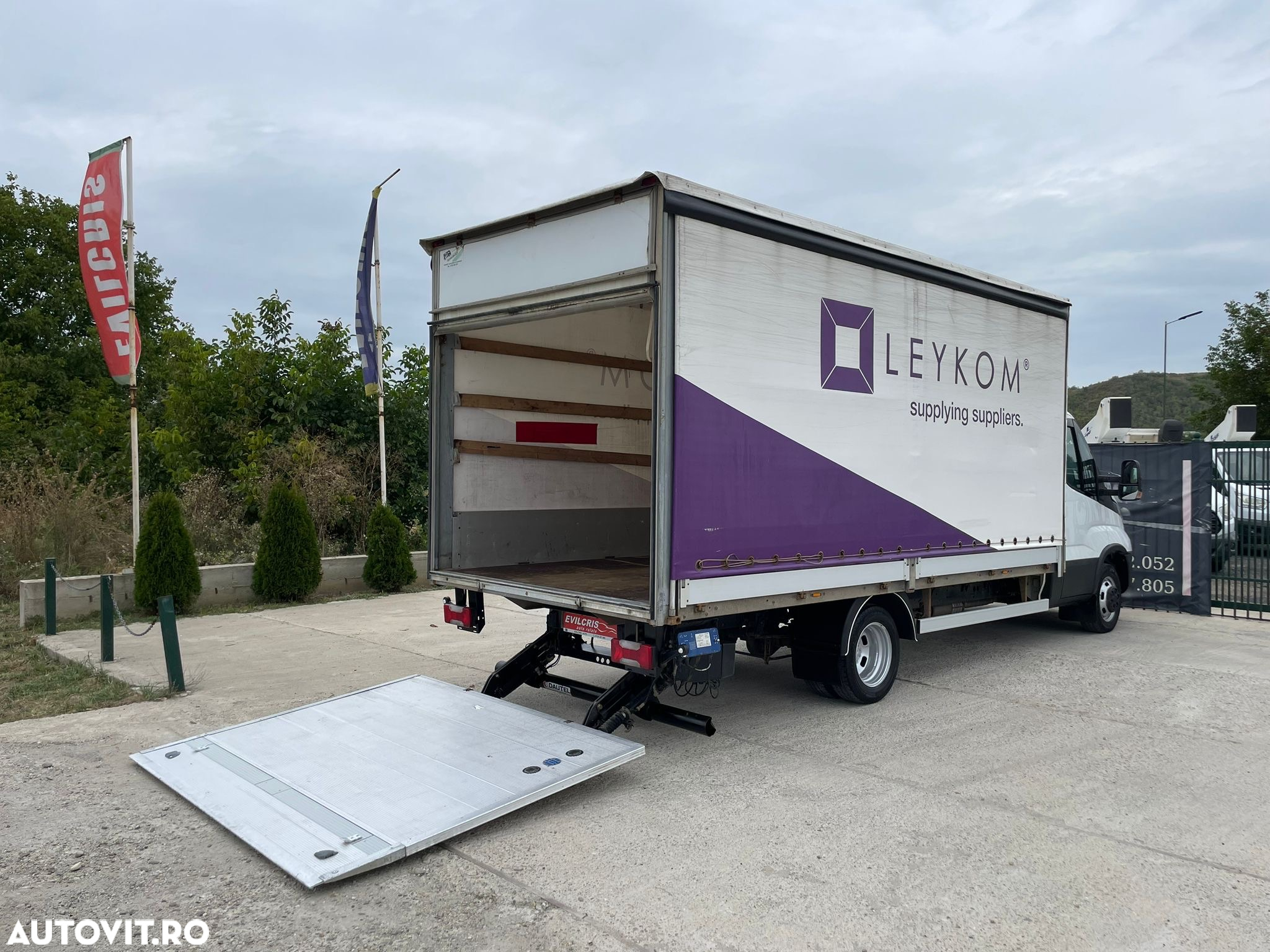 Iveco Daily 10 EUROPALETI LIFT AXA DUBLA SPATE - 9