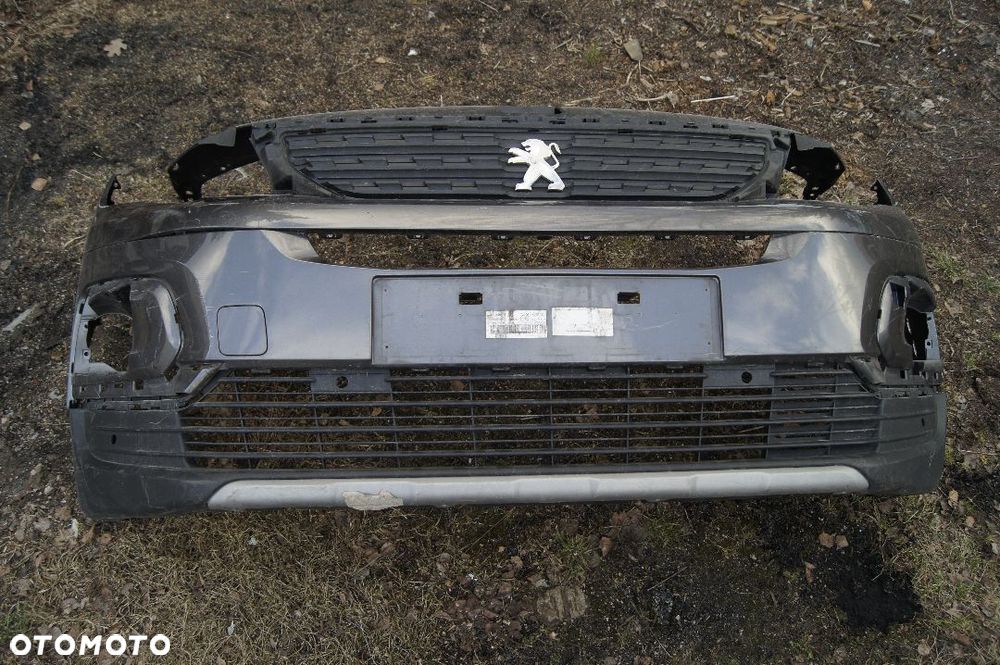 PEUGEOT RIFTER 18-> ZDERZAK PRZÓD PRZEDNI - 1