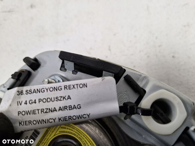 SSANGYONG REXTON IV 4 G4 PODUSZKA POWIETRZNA AIRBAG KIEROWNICY KIEROWCY - 6