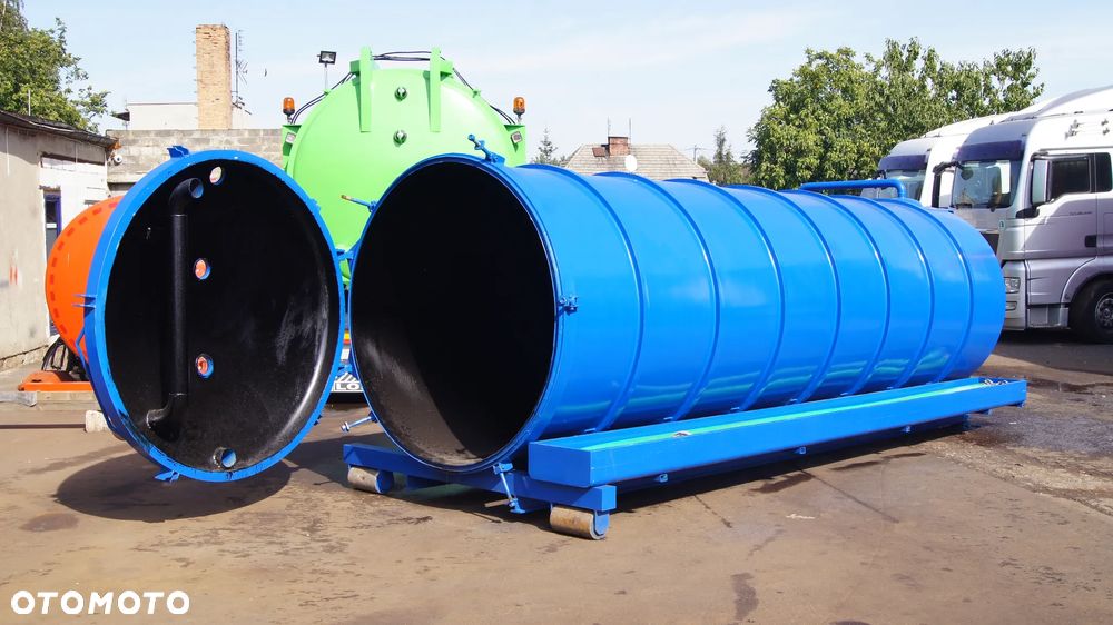 Nowa beczka asenizacyjna zbiornik zabudowa asenizacyjna na hakowca beczka - 21
