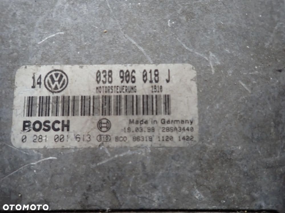 VW KOMPUTER STEROWNIK SILNIKA 038906018J - 2