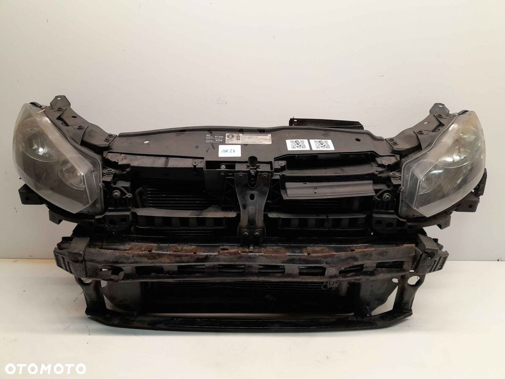 ^ PAS PRZEDNI VW VOLKSWAGEN GOLF 6 VI 2.0TDI DIESEL BELKA WZMOCNIENIE CZOŁOWE KOMPLET - 1