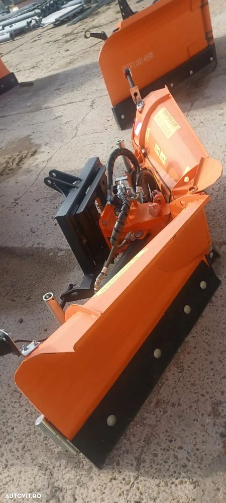 Pronar Plug de zapada - PUV 2000 M + muchii taiere otel + sanii - 5