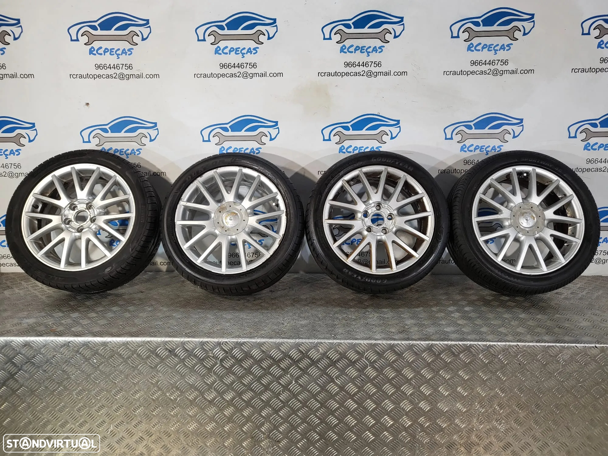 Conjunto Jantes 17 Originais VW Golf 5 Jetta 7J ET54 5x112 1K0601025AN - 4