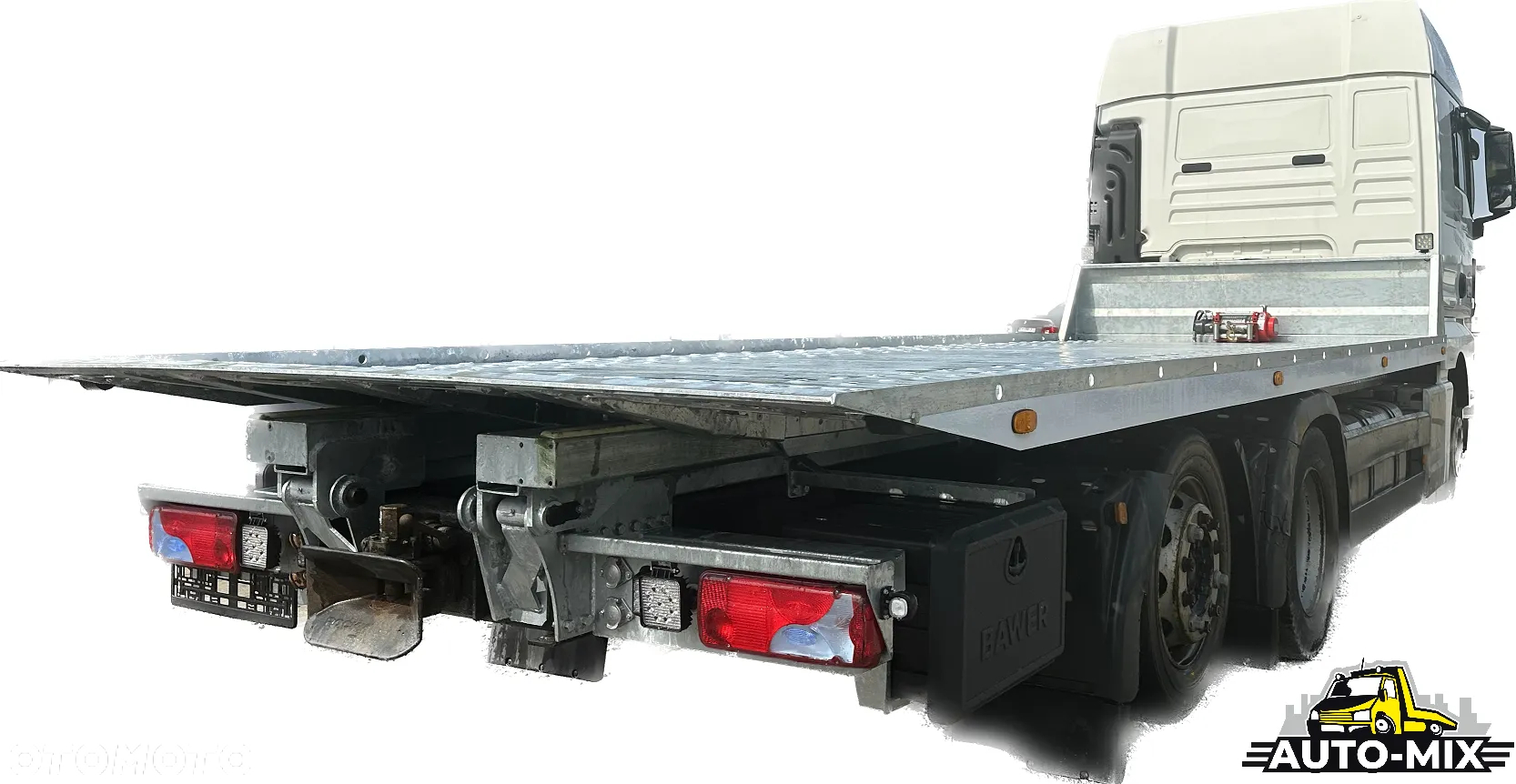 MAN auto laweta najazd hydrauliczny producent - 10