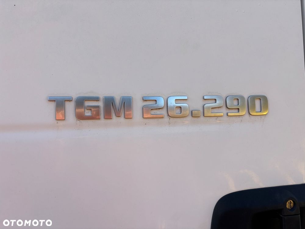 MAN TGM 26.290 6X4BB PIASKARKA SOLARKA pług schmidt - 22