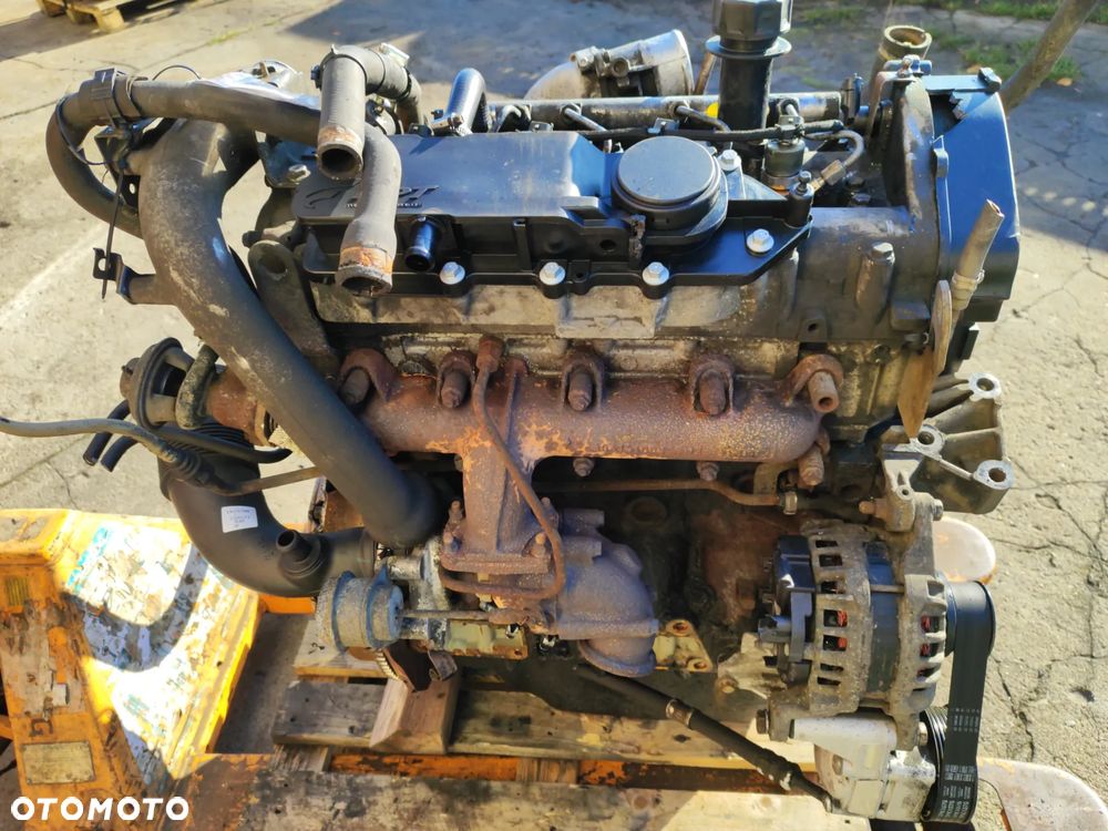 Silnik kompletny 2.3 JTD F1AE0481D 120KM Euro4 Fiat Ducato III 06-14r na chodzie, odpala bez problemów -Film z pracą, BRUDNY, ale sprawny - 7