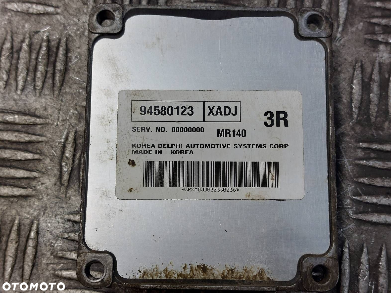 ZESTAW STARTOWY DAEWOO NUBIRA II J200 1.8 16V 94580123 XADJ 96499003 - 3