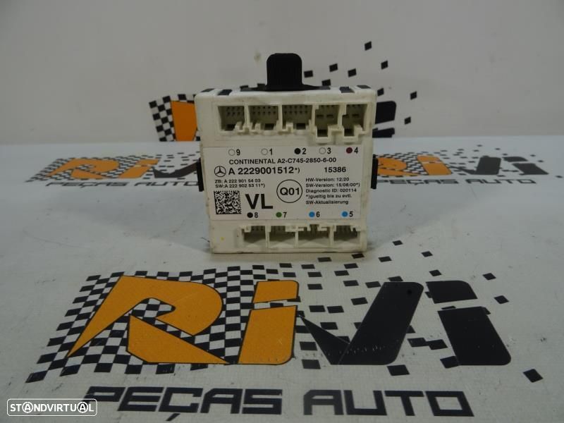 Módulo Eletrónico Mercedes-Benz C-Class (W205)  A2229001512 /  A2c7452 - 1
