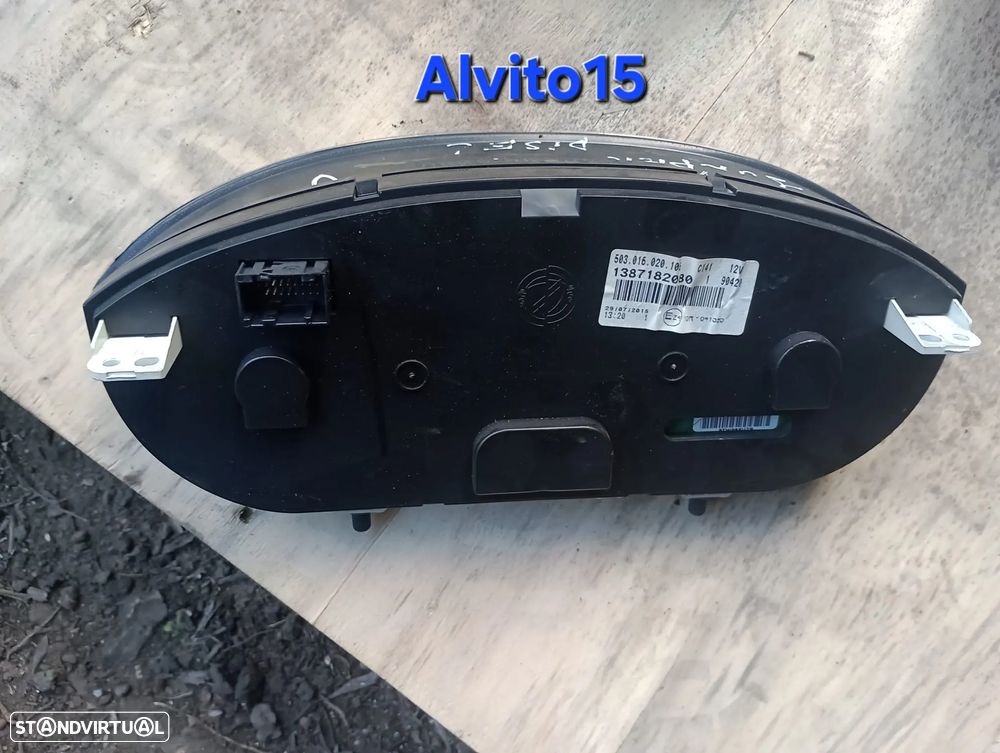 Quadrante Citroen Jumper 2026  ref: 1387182080 - Fiat Fucato 250 - Citroen Boxer - 2