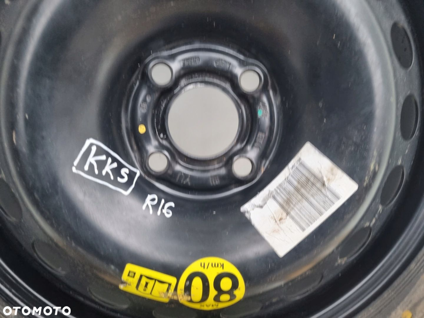 Opel Astra H KOŁO DOJAZDOWE dojazdówka 115/70 R16 4x100 2160126 - 2