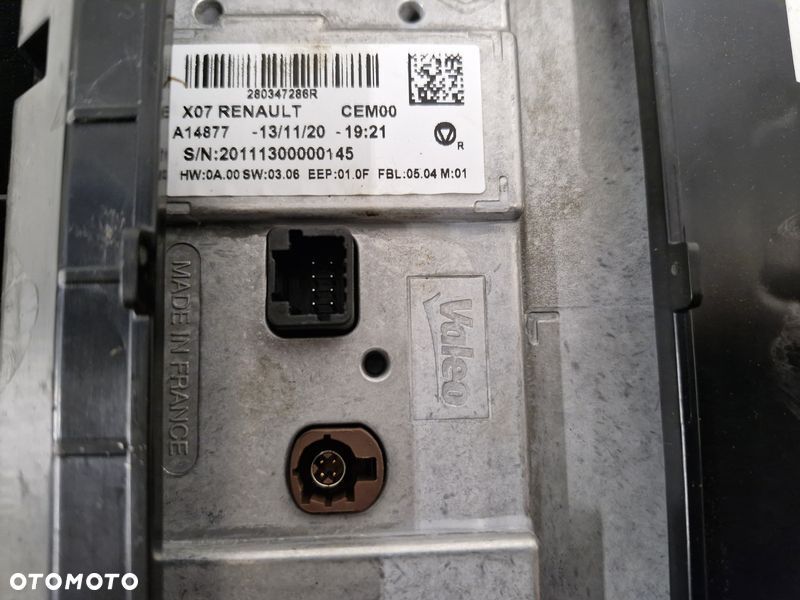 RENAULT TWINGO III 3 LIFT WYŚWIETLACZ EKRAN NAWIGACJA 280347286R - 7