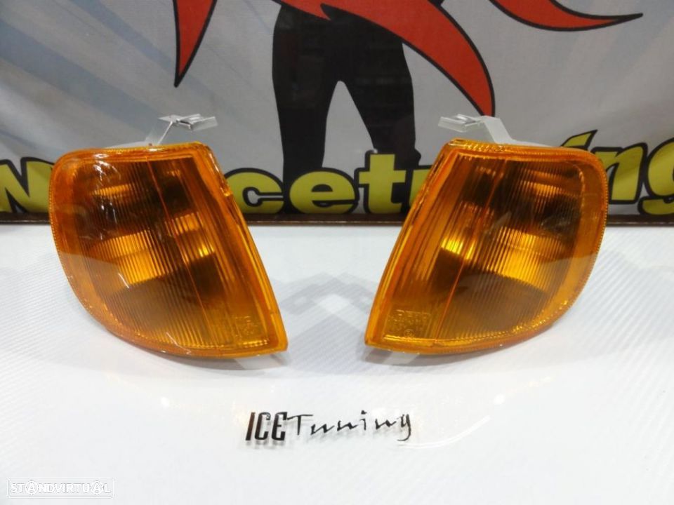 Pisca frontal + lâmpadas de pisca "diaden vision" para VW Polo 6N 94-99 Fundo Laranja JDM - 1