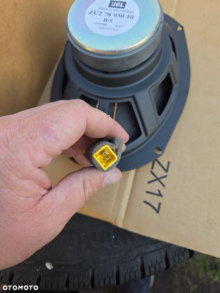 Głośnik półki tylnej tył Peugeot 406 Coupe D95 JBL 6562E7 ZU27893010 - 5