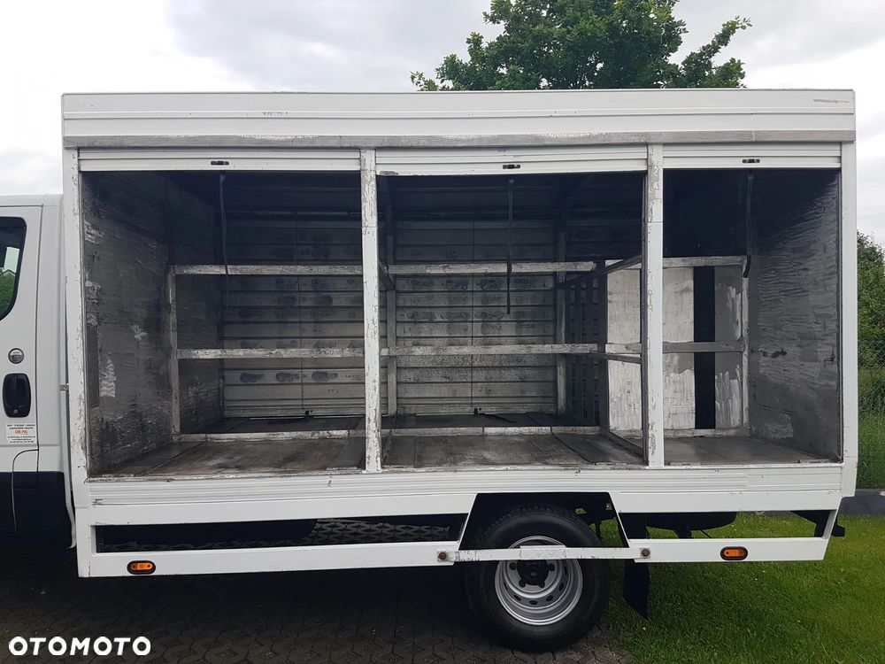 Iveco 70C18 KONTENER ROLETY BOK DO TRANSPORTU WODY 3,66x2,21x1,86 KLIMA DMC 7 TON RAMA DO ZABUDOWY - 5