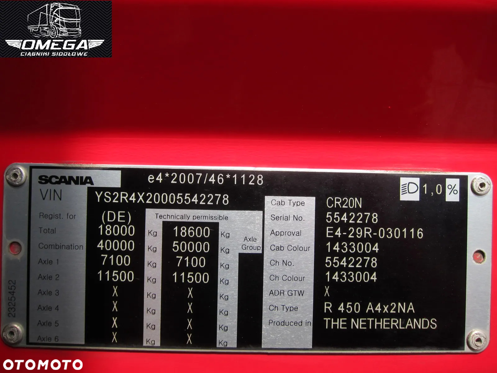 Scania R 450 Highline / Hydraulika  / Spr z Niemiec - 5