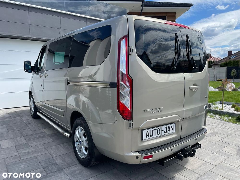 Ford TRANSIT CUSTOM Klima Navi Kamera Grzane Fotele 2xDrzwi Boczne Skóry Dubel Kabina Tempomat 2xPdc Rury - 30