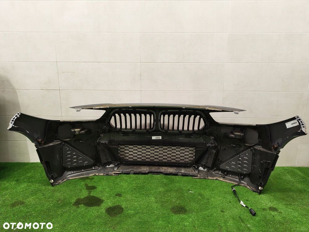 BMW X2 F39 ZDERZAK PRZÓD M-PAKIET 6PDC KOLOR C4W SKRYSCRAPER GRAU - 2