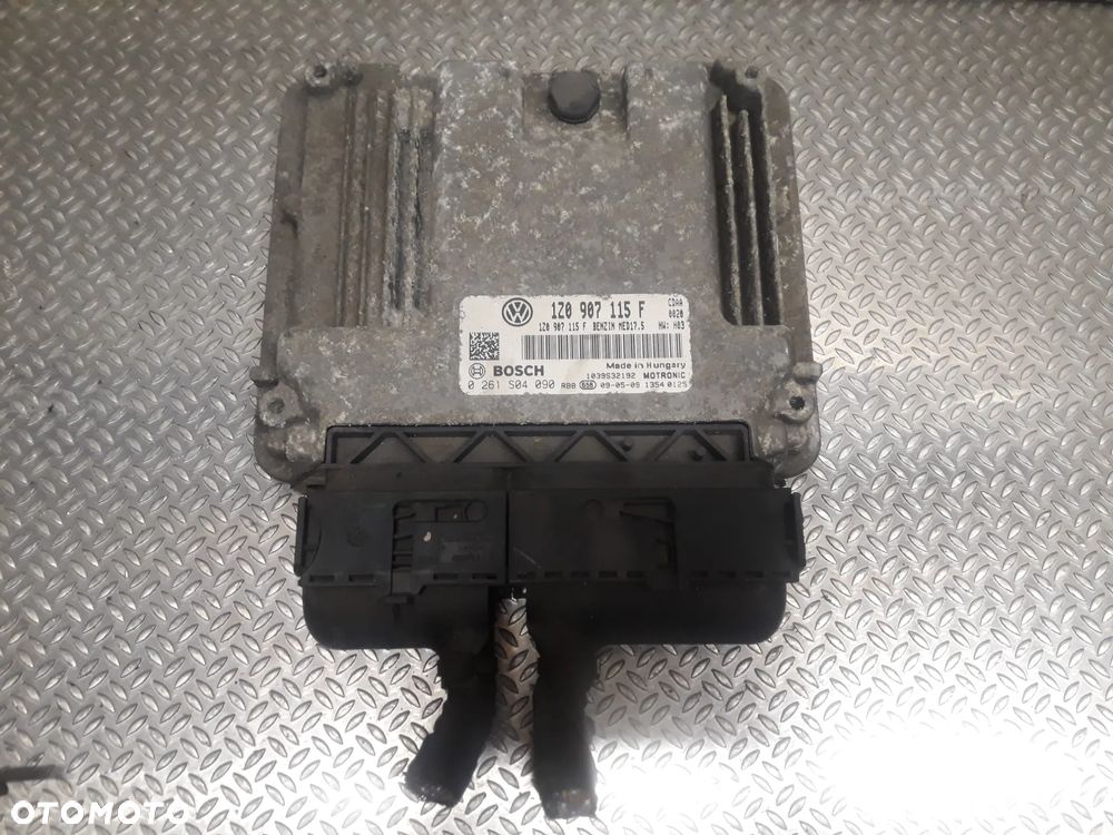 ZESTAW STARTOWY SKODA OCTAVIA II 1,8  TFSI  STEROWNIK 0261S04090  1Z0907115F - 4
