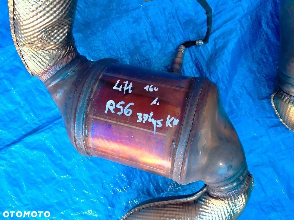 Audi RS6 C7 LIFT 4G0131703AJ Katalizator PRAWY LEWY SONDA CZUJNIK - 2
